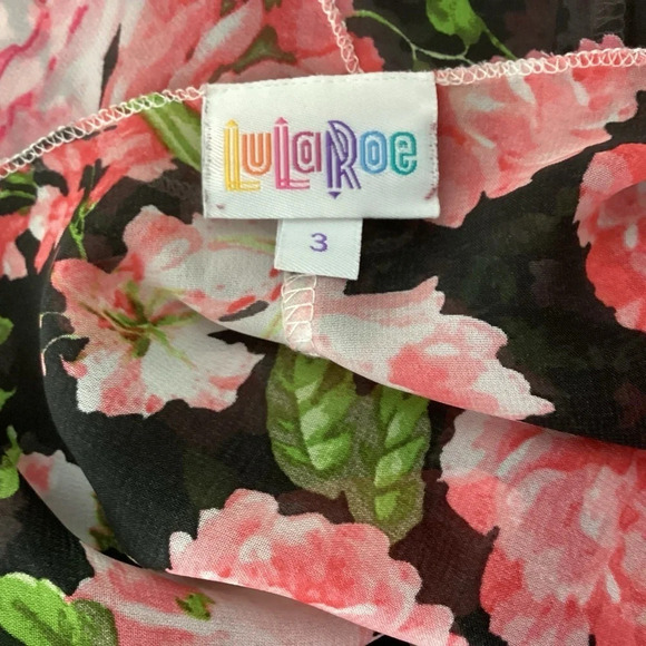 LulaRoe Bianka Cardigan Size 10-12 - Picture 5 of 6